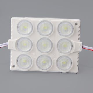 Светодиодный модуль c линзой PIX-DL-9LED (12V, 9W, 300Lm, IP65) (холодный белый 10000K)