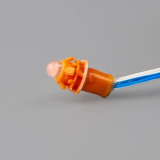 Светодиодный модуль герметичный цветной колпачок PIX DL-D9-50LED (12V, 0.2W, 100 Lm, IP65) (теплый б