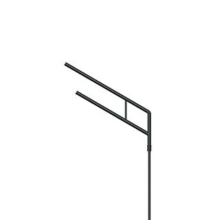 Кронштейн OXOR-SG2-1300x108-L1500 BLACK (Arlight, Сталь)