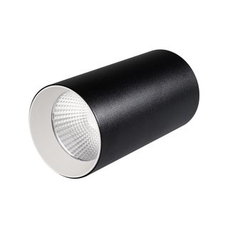 Светильник накладной SP-POLO-R85-1-15W Day White 40deg (Black, White Ring) (Arlight, IP20 Металл, 3 