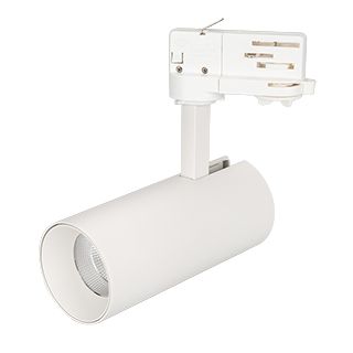 Светильник SP-POLO-TRACK-LEG-R65-8W Warm3000 (WH-WH, 40 deg) (Arlight, IP20 Металл, 3 года)