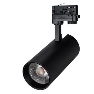 Светильник LGD-GERA-TRUECOLOR-4TR-R90-30W Warm3000 CRI98 (BK, 24 deg, 230V) (Arlight, IP20 Металл, 5