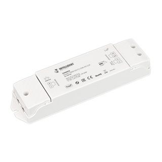 INTELLIGENT ARLIGHT Диммер SMART-PWM-102-72-CDW-PD-SUF (12-36V, 2x5A, ZB, 2.4G) (IARL, IP20 Пластик,