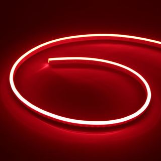 Светодиодный гибкий неон IDL-N 5х12 2835/25mm 120led 12V Red 9.6W