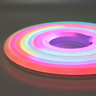 Светодиодный гибкий неон IDL-N 6х12 3535/83.3mm 60led 12V RGB-SPI WS2811 16W