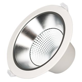 Светильник LTD-LEGEND-R175-20W Warm3000 (WH, 50 deg) (IP20 Металл, 3 года)