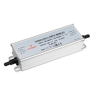 Блок питания ARPV-48200-A1 (48V, 4.2A, 200W) (IP67 Металл, 3 года)