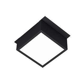 Светильник DL-GRIGLIATO-S90x90-12W Day4000 (BK, 90 deg, 230) (IP40 Металл, 3 года)