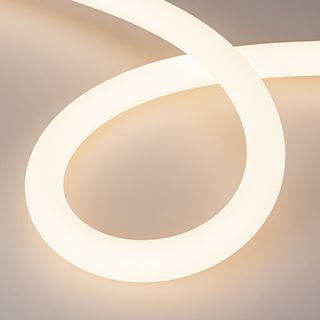 Светодиодная лента герметичная MOONLIGHT-SIDE-A336-D40mm 24V Warm3000 360deg (15W/m, IP65, 2835, 5m)