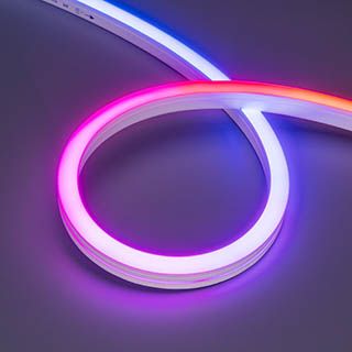 Светодиодная лента герметичная SPI MOONLIGHT-SIDE-B84-12x17mm 24V RGB-PX7 (18 W/m, IP67, 5m)