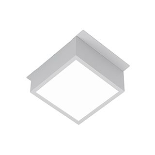 Светильник DL-GRIGLIATO-S90x90-6W Warm3000 (GR, 90 deg, 230) (IP40 Металл, 5 лет)