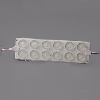Светодиодный модуль c линзой PIX-DL-12LED (12V, 12W, 240Lm, IP65) (холодный белый 10000K)