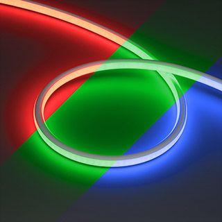 Лента герметичная WAVE-TOP-A240-18x15mm 24V RGB (10 W/m, IP54, 5m, wire x1) (Arlight, Вывод прямой, 