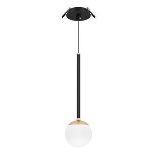 Светильник SP-BEADS-HANG-BUILT-T-R100-8W Warm3000 (BK-GD, 180 deg, 230V) (Arlight, IP20 Металл, 5 ле