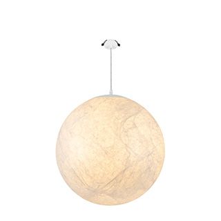Светильник SP-SILKA-HANG-R600-12W Warm2700 (WH, 330 deg, 230V) (Arlight, IP20 Натуральный шелк, 3 го