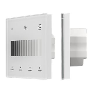 INTELLIGENT ARLIGHT Сенсорная панель SMART-DALI-301-11-1G-4SC-DT6 Белая (230V, встраиваемая, 2.4G) (