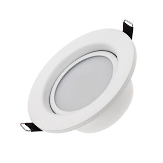 Светодиодный светильник LTD-80WH 9W Warm White 120deg (IP40 Металл, 3 года)