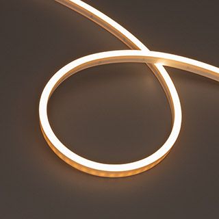 Лента герметичная WAVE-SIDE-PU-A120-06x12mm 24V Warm3000 (8 W/m, IP68, 1m, wire x1) (Arlight, Вывод 